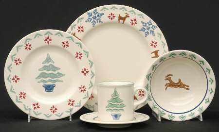 Nordic Christmas 5 Piece Place Setting