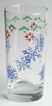 Nordic Christmas 16 Oz Glassware Cooler