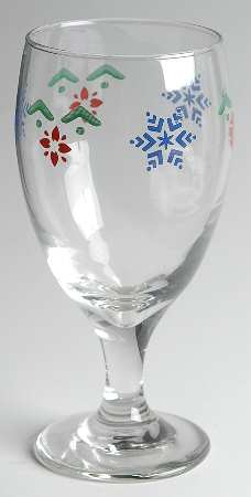 Nordic Christmas 14 Oz Glassware Iced Tea by Pfaltzgraff