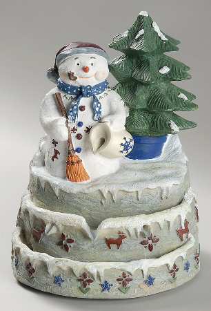 Nordic Christmas Battery-Operated Water Fountain by Pfaltzgraff