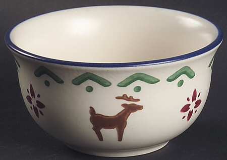 Nordic Christmas Dessert Bowl