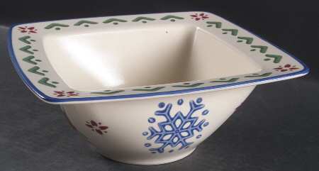 Nordic Christmas Holiday Serving Bowl by Pfaltzgraff