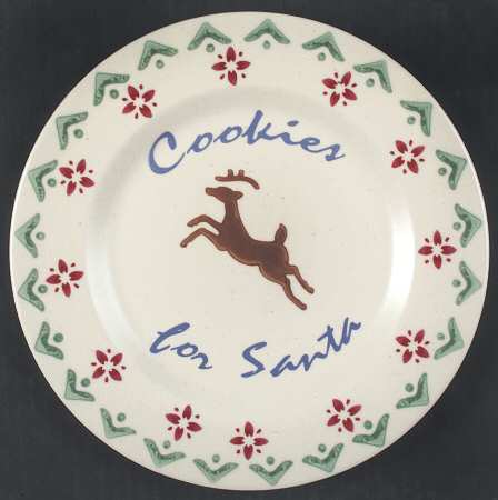 Nordic Christmas Cookie Plate