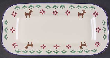 Nordic Christmas Bread Tray by Pfaltzgraff