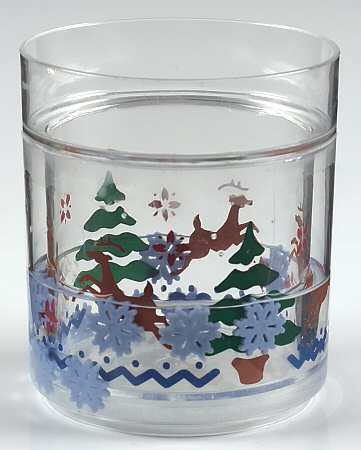 Nordic Christmas Acrylic Double Old Fashioned
