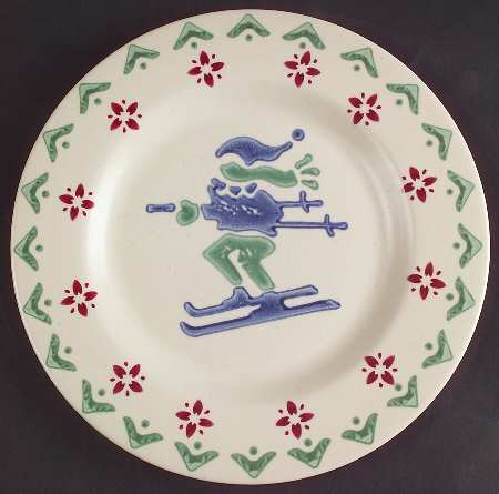 Nordic Christmas Luncheon Plate by Pfaltzgraff