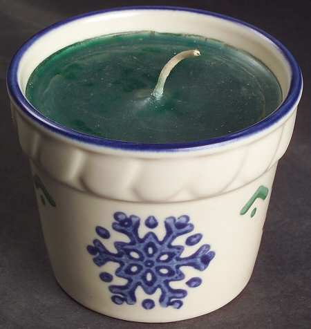 Nordic Christmas Votive Flower Pot