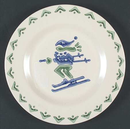 Nordic Christmas Luncheon Plate by Pfaltzgraff