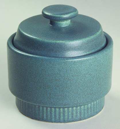 Nordic Blue Sugar Bowl & Lid