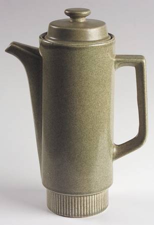Nordic Green Coffee Pot & Lid