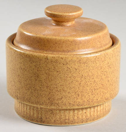 Nordic Gold Sugar Bowl & Lid