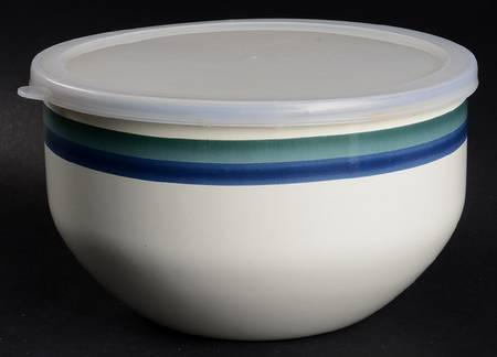 Northwinds 7 3/4" Metal Bowl W/Plastic Lid