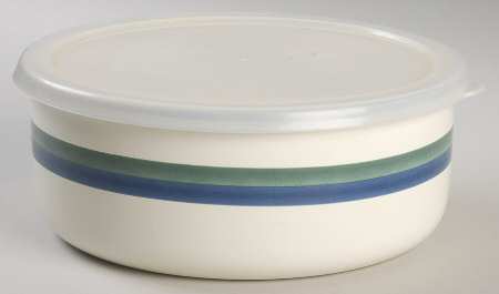 Northwinds 71/4" Metal Bowl W/Plastic Lid