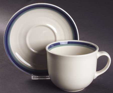Northwinds Oversized Cup & Saucer Set