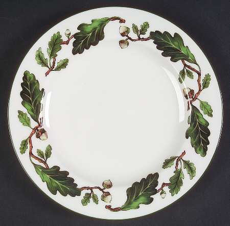 Oak Leaves Bread & Butter Plate