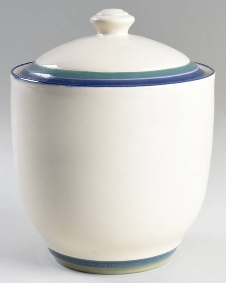 Ocean Breeze Medium Canister & Lid with Seal Ring by Pfaltzgraff