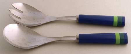 Ocean Breeze (2 Piece) Salad Set with Stainless Bowl