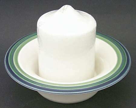 Ocean Breeze Solitude Candleholder with Candle