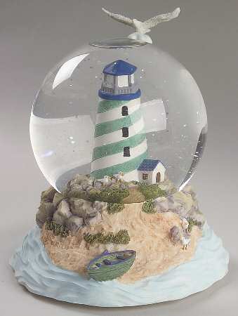 Ocean Breeze Water Globe