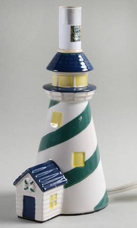 Ocean Breeze Electric Buffet Lamp No Shade