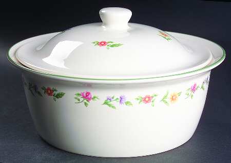 Olivia Round Covered Vegetable