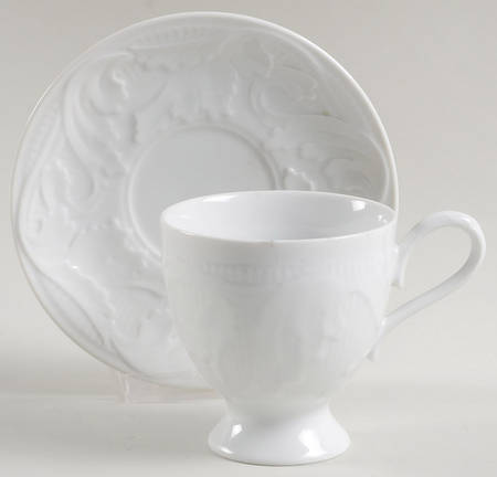 Pageantry Footed Cup & Saucer Set