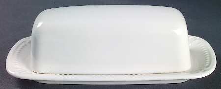 Pearl Brocade 1/4 Lb Covered Butter