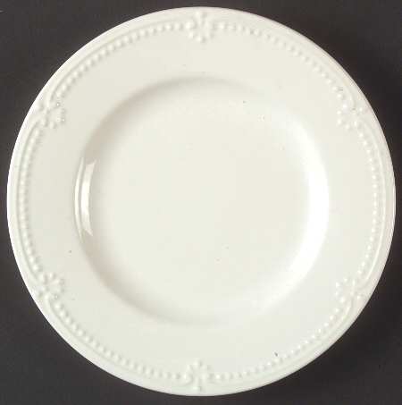 Pearl Brocade Bread & Butter Plate