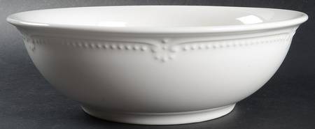 Pearl Brocade 8" Round Vegetable Bowl