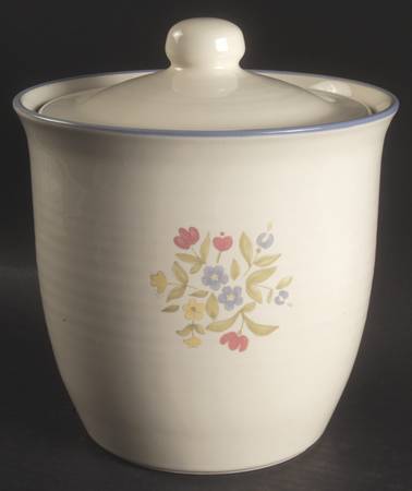 Perennials (Medley Collection) Large Canister & Lid