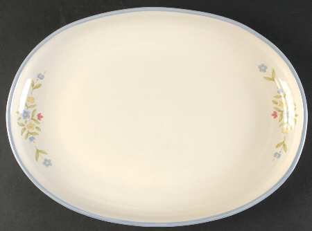 Perennials (Medley Collection) 13" Oval Serving Platter
