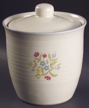 Perennials (Medley Collection) Medium Canister & Lid