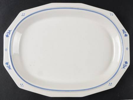 Perennials (Cottage Collection) 14" Oval Serving Platter
