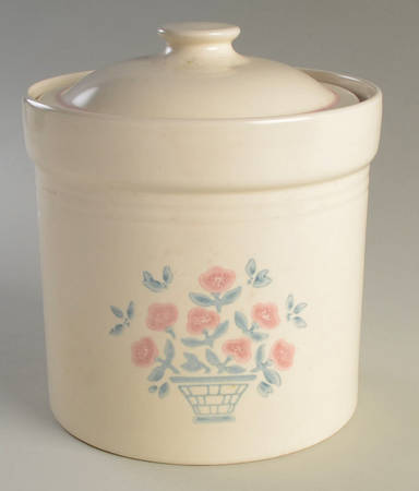 Perennials (Serendipity Collection) Extra Large Canister & Lid