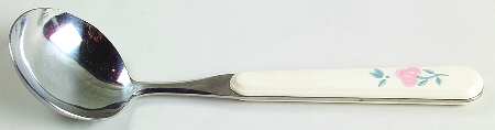 Perennials (Serendipity Collection) Gravy Ladle with Stainless Bowl