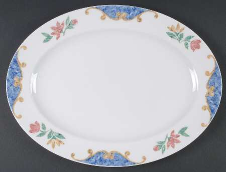 Pietra 14" Oval Serving Platter