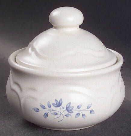 Poetry Matte Sugar Bowl & Lid