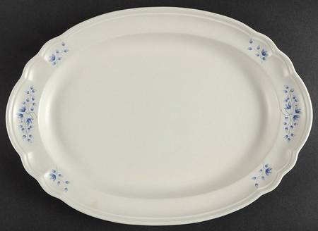 Poetry Matte 14" Oval Serving Platter