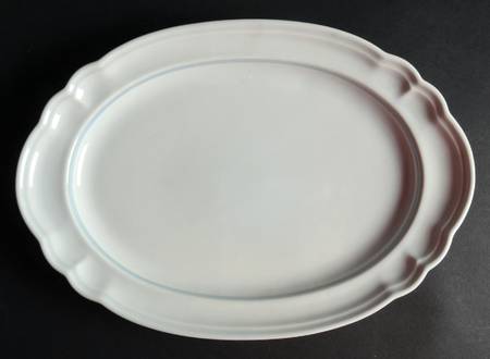 Poetry Glossy 12" Oval Serving Platter