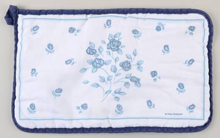Poetry Glossy Cloth Potholder