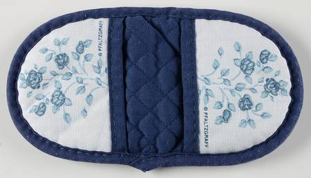 Poetry Glossy Cloth Double Oven Glove