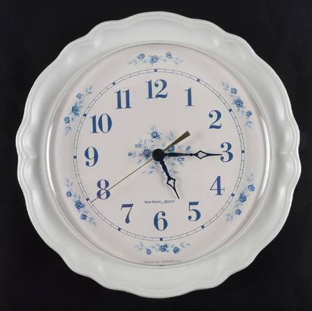 Poetry Glossy Hanging Wall Clock