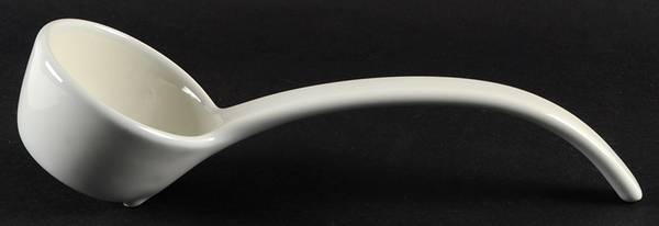 Poetry Glossy Tureen Ladle