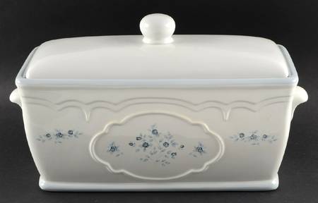 Poetry Glossy Bread Box & Lid