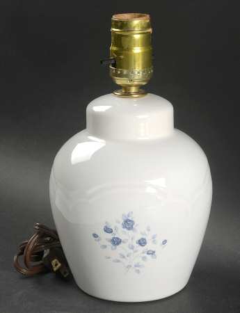 Poetry Glossy Electric Lamp No Shade