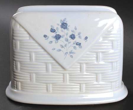 Poetry Glossy Basketweave Napkin Holder