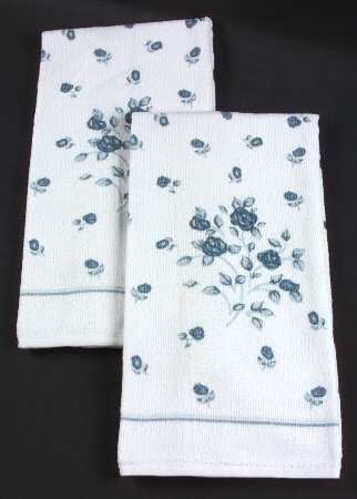 Poetry Glossy Cloth Dish Towel - Set of 2