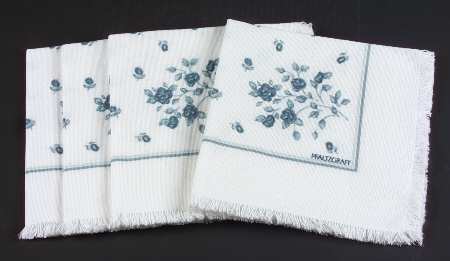 Poetry Glossy Cloth Napkin - Set of 4