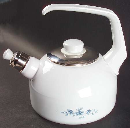 Poetry Glossy Metal Kettle & Lid