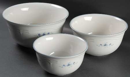 Poetry Glossy (3 Piece) Mixing Bowl Set